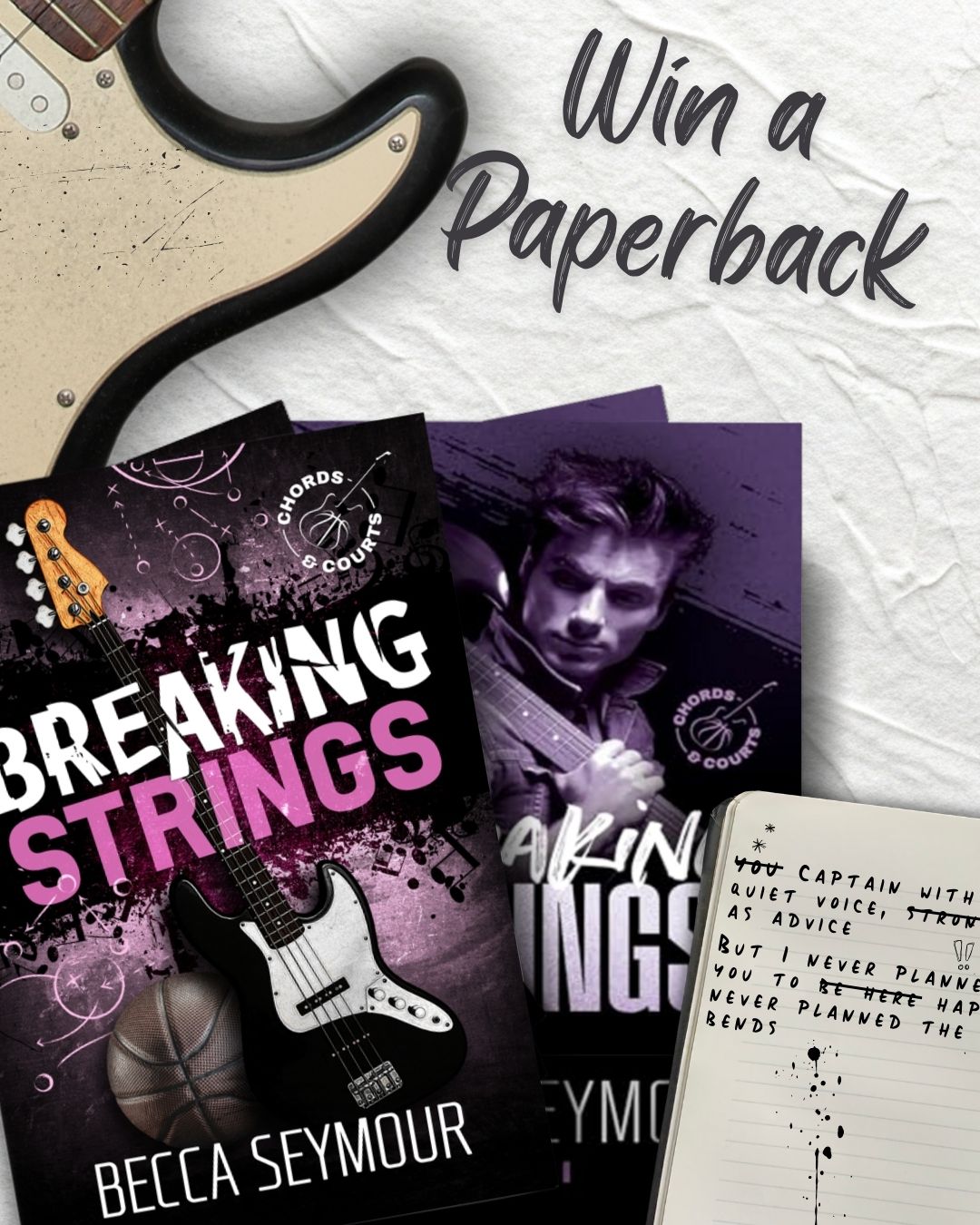 Breaking Strings Paperback Giveaway