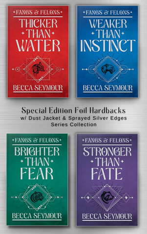 Fangs & Felons Foil Limited Edition Hardback Set