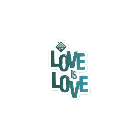 Love is Love: Bubble-free stickers