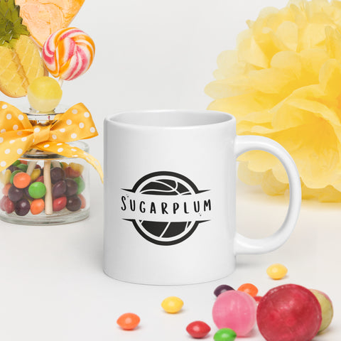 Sugarplum - Zone Defense: White glossy mug
